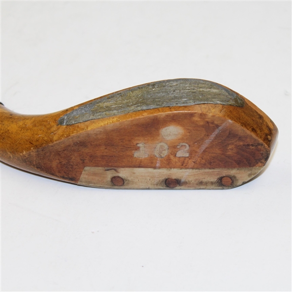 R. Forgan Long Nose Putter with Prince of Wales Feathers Head Stamp-John Roth Collection