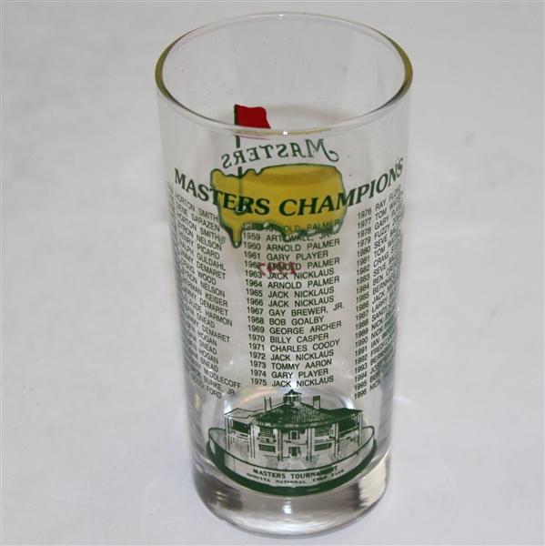 1997 Masters Tournament Commemorative Champions Glass