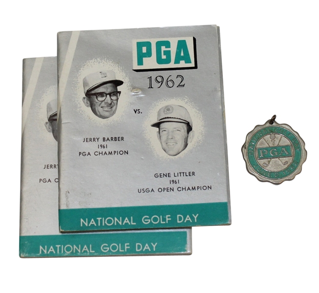 1962 11th Annual National Golf Day Medal- Set of 3
