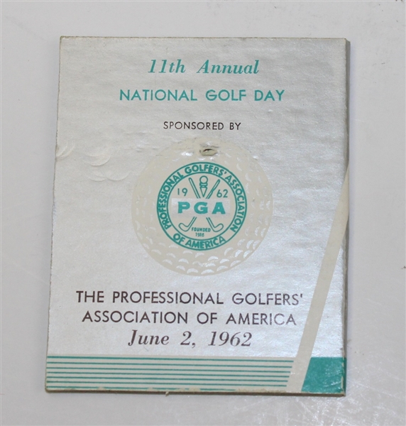 1962 11th Annual National Golf Day Medal- Set of 3