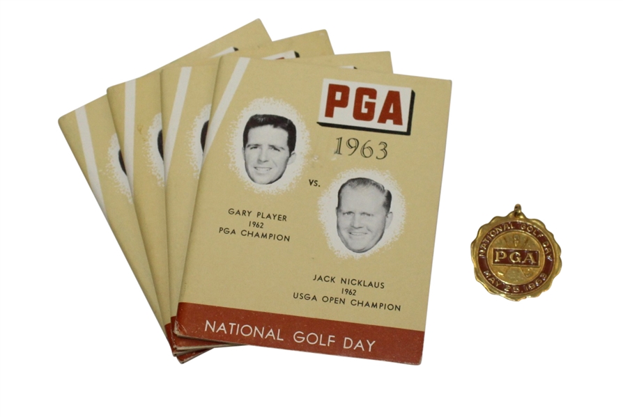1963 12th Annual National Golf Day Medal- Set of 5