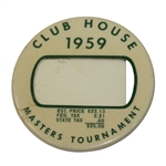 1959 Masters Tournament Clubhouse Badge