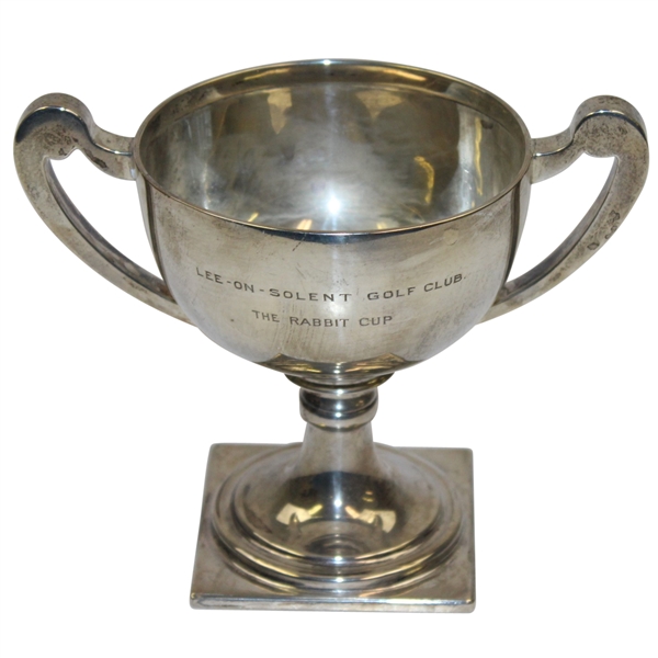 1926 Lee-On-Solent Golf Club 'The Rabbit Cup' Won by D.C. Dowse