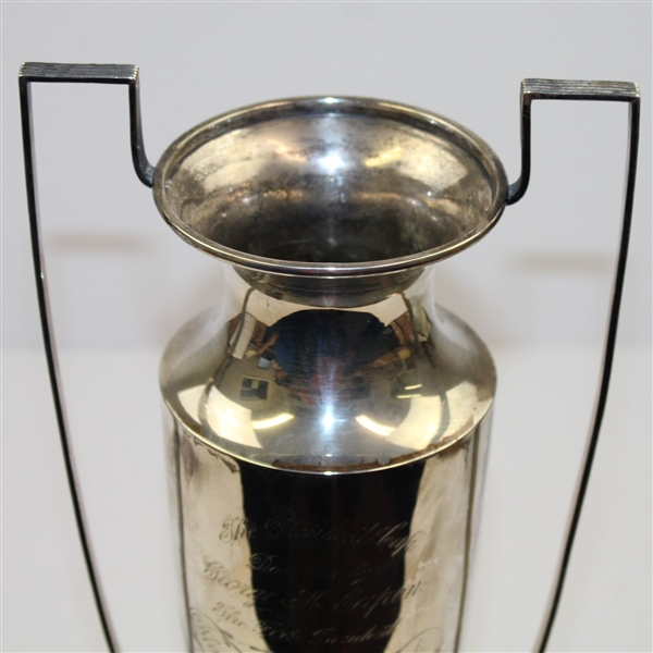 1926 The President's Cup at Blue Hill CC Sterling Trophy Won by George H. Reid