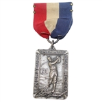 1931 Bobby Jones Emergency Unemployment Relief Sterling Silver Medal