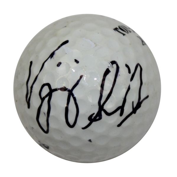 Vijay Singh Signed Golf Ball - Full Signature JSA ALOA