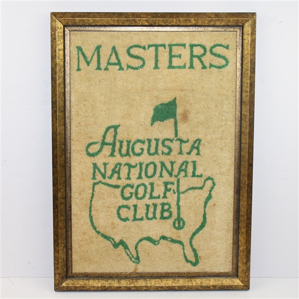 Classic Augusta National GC & Ben Hogan Framed Towels