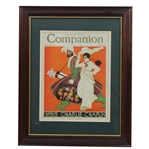 1933 Womens Home Companion Magazine with Charlie Chaplin and Caddy/Clubs