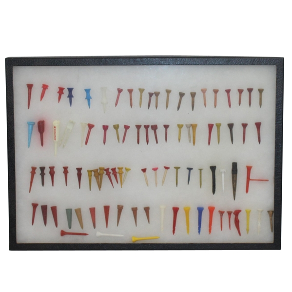 87 Vintage and Classic Golf Tees - Multiple Colors and Shapes