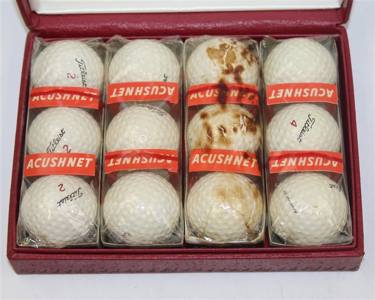 Classic Dozen Acushnet Titleist Golf Balls in Original Red Box