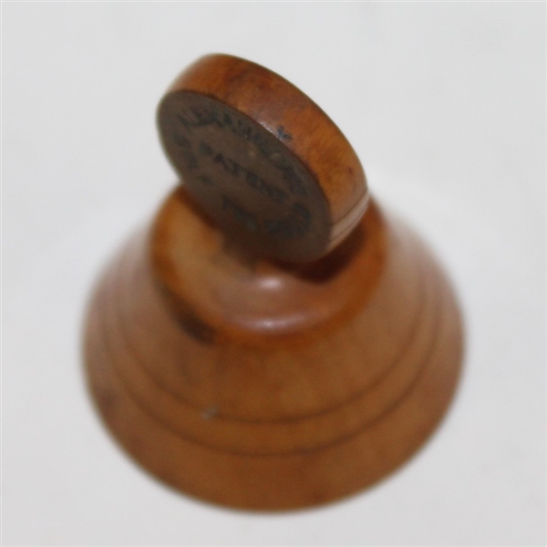 Alexander's Patent Wooden Golf Sand Tee Mould Circa 1890 - Rare