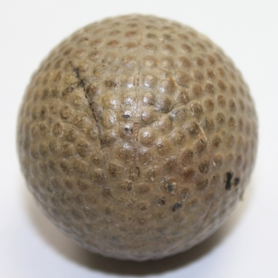Vintage 'The Conqueror' Bramble Pattern Golf Ball