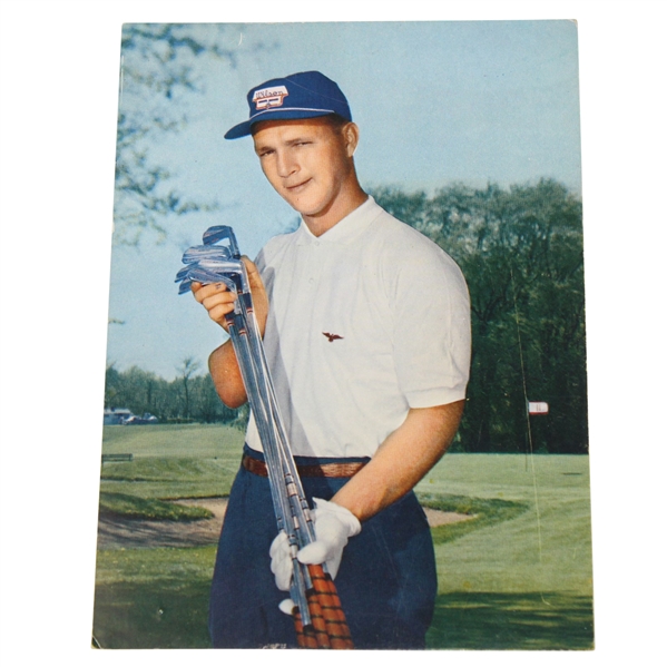 Arnold Palmer Classic Wilson Dyna Power Irons Advertising Postcard