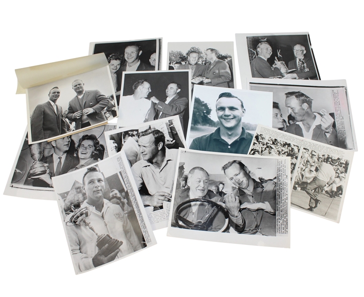 Lot of Twelve Arnold Palmer Assorted Images