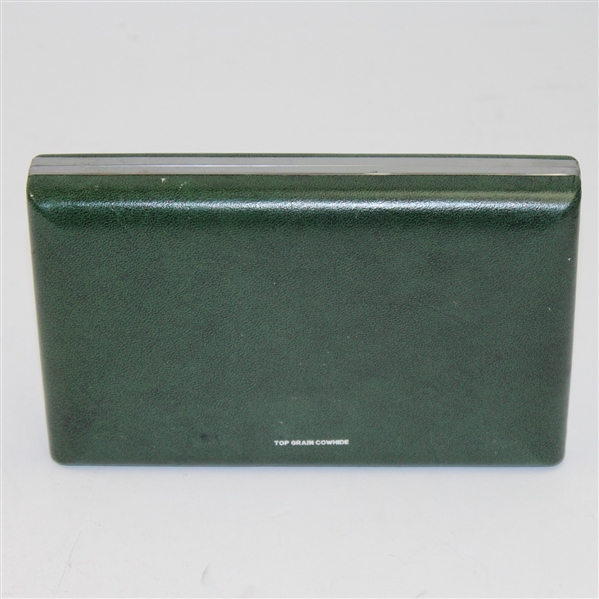 1981 Augusta National Member Gift - Green Leather Jewelry Box