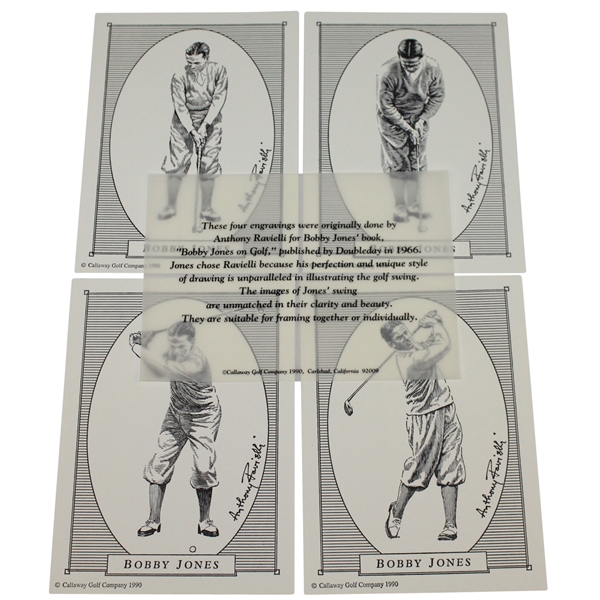 1990 Callaway Golf Co. Bobby Jones Sketch Packet