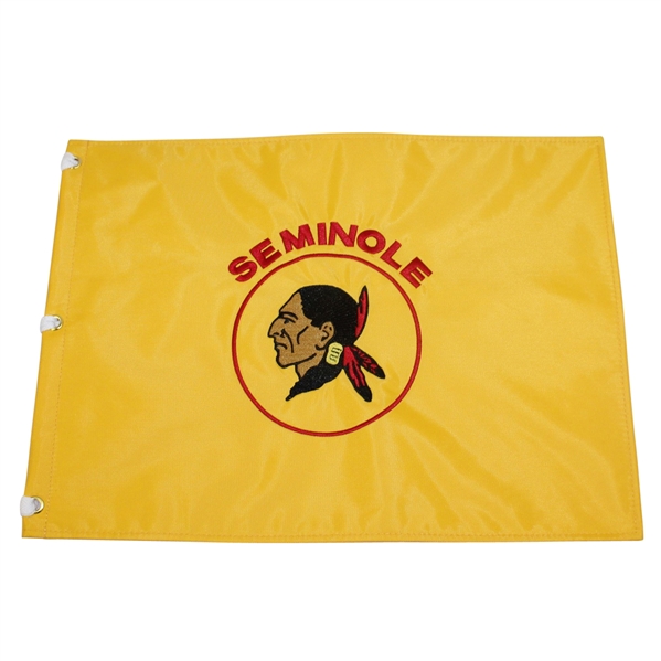 Seminole Golf Club Embroidered Flag - Excellent Condition