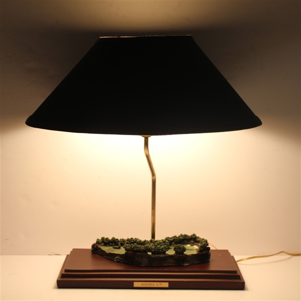 Augusta National 13th Hole Large Display Lamp - Unique
