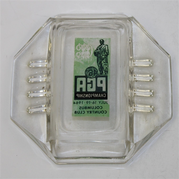 1964 PGA Championship at Columbus Country Club Glass Ash Tray