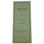1934 Augusta National Bobby Jones Golf Course Description by Dr. Alister MacKenzie Pamphlet-