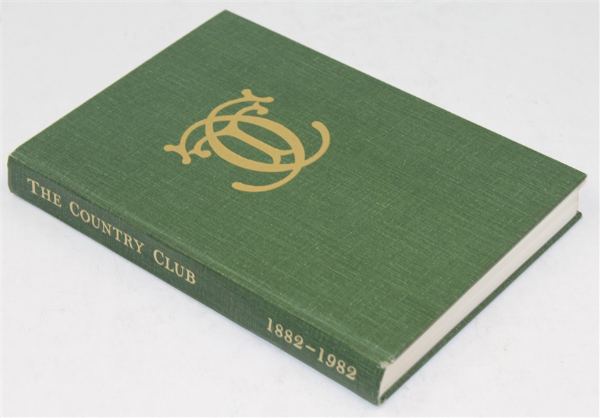 1981 'Centennial History of the Country Club' Book Signed by Elmer Cappers JSA ALOA