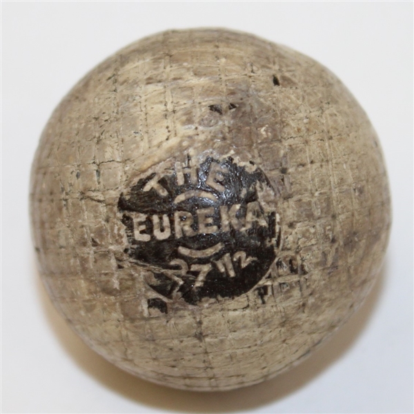 1890's The Eureka 27 1/2 Gutty Golf Ball