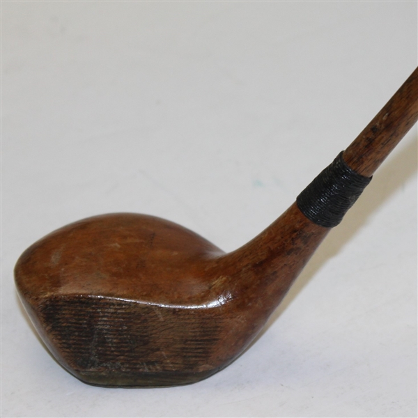Circa 1905 W. M. Park Socket Wood Golf Club - with Information Packet