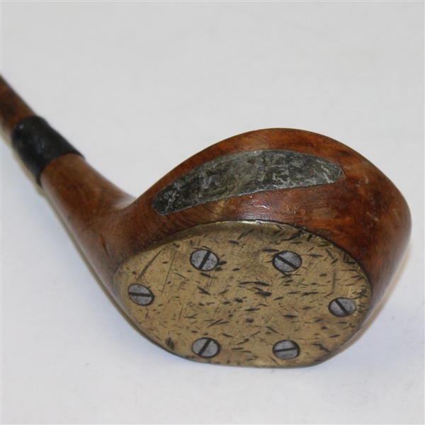 Circa 1905 W. M. Park Socket Wood Golf Club - with Information Packet