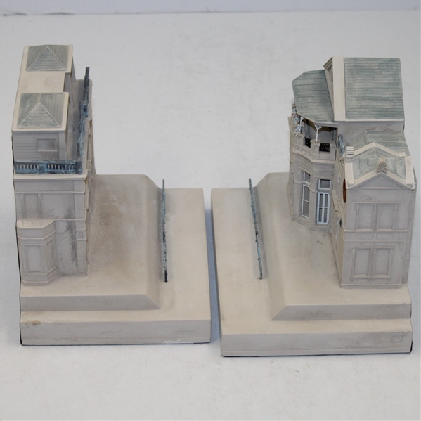 Royal & Ancient Clubhouse Bookends - Unused and in Original Box