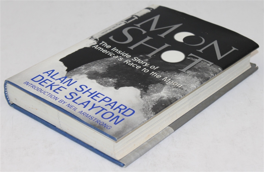 Alan Shepard Signed 'Moon Shot: Inside Story of America's Race to the Moon' Book JSA ALOA