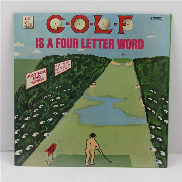 Vintage Unopened Record Golf is a Four Letter Word