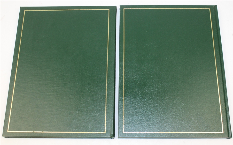 1978 & 1979 Masters Annual Books - Gary Player & Fuzzy Zoeller