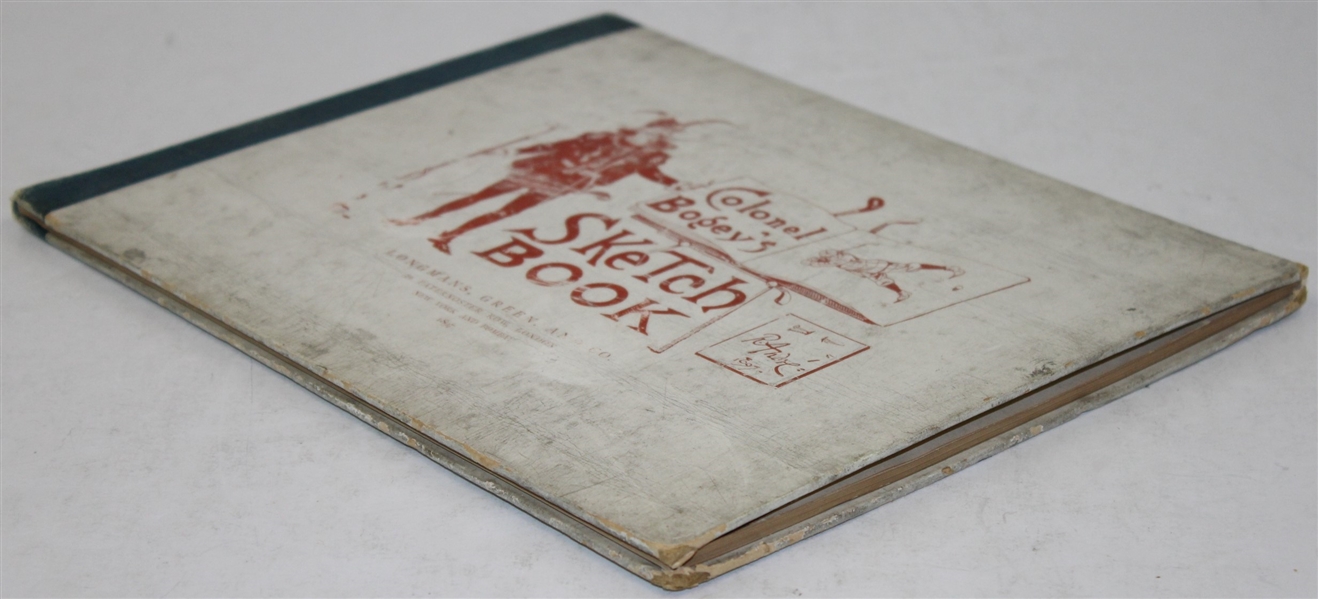 1897 Colonel Bogey Sketch Book - Longmans Green and Co.