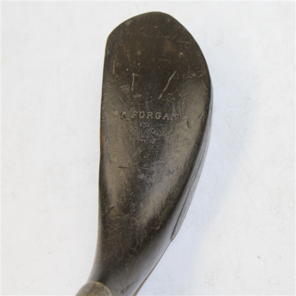 R. Forgan Semi Long Nose Putter - With Crown Stamp on Head and Shaft Stamp