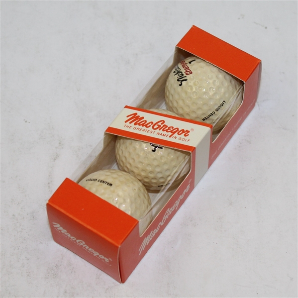 12 Vintage MacGregor Jack Nicklaus Signature Golf Balls - JOHN ROTH COLLECTION