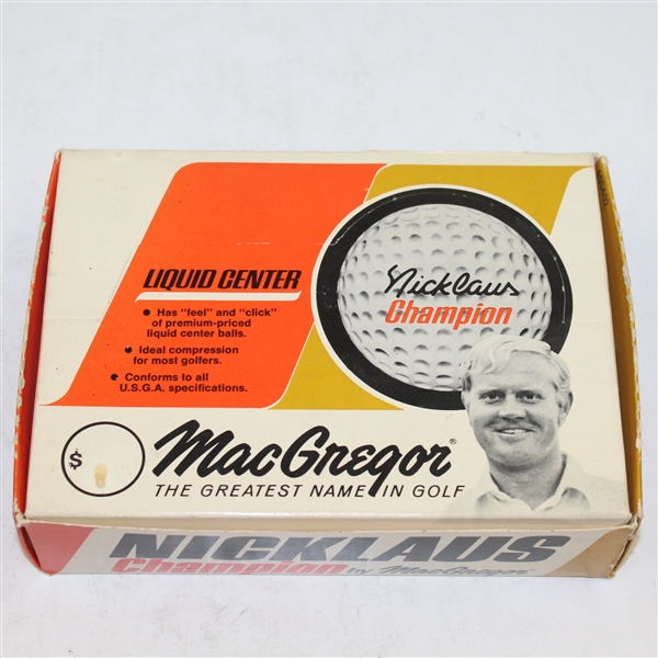 12 Vintage MacGregor Jack Nicklaus Signature Golf Balls - JOHN ROTH COLLECTION
