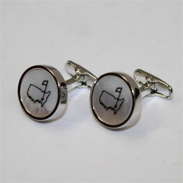 Masters Mother of Pearl Cuff Links