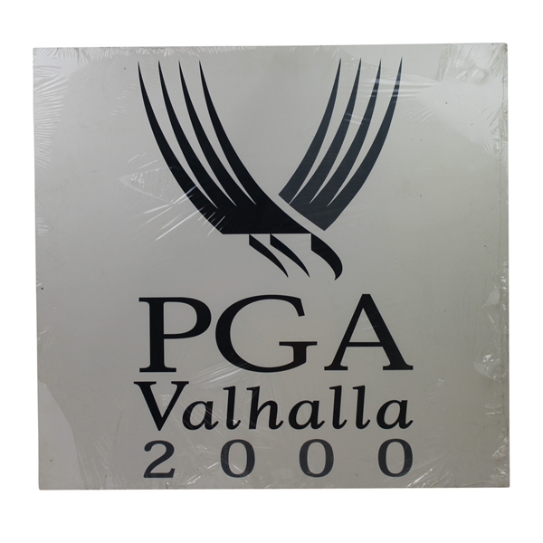 2000 PGA Championship at Valhalla Large Wood Sign - Tiger Woods Win