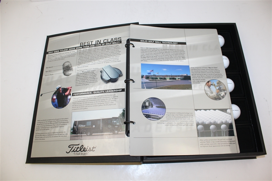 Titleist Golf Ball Display Case - Materials Used, How They're Made, Line of Golf Balls