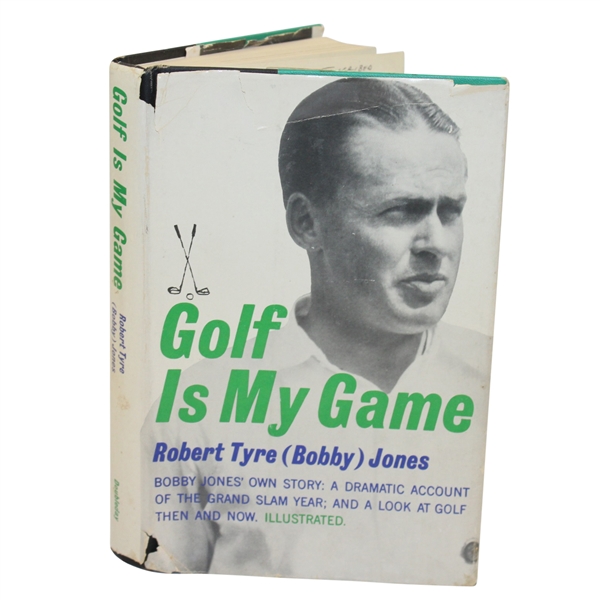 Golf is My Game by Robert Tyre (Bobby) Jones- Book Signed Bob Jones - PSA D74978
