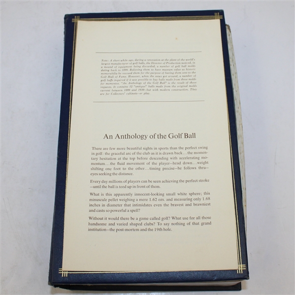 Anthology of the Golf Ball 1899-1939 Limited Edition