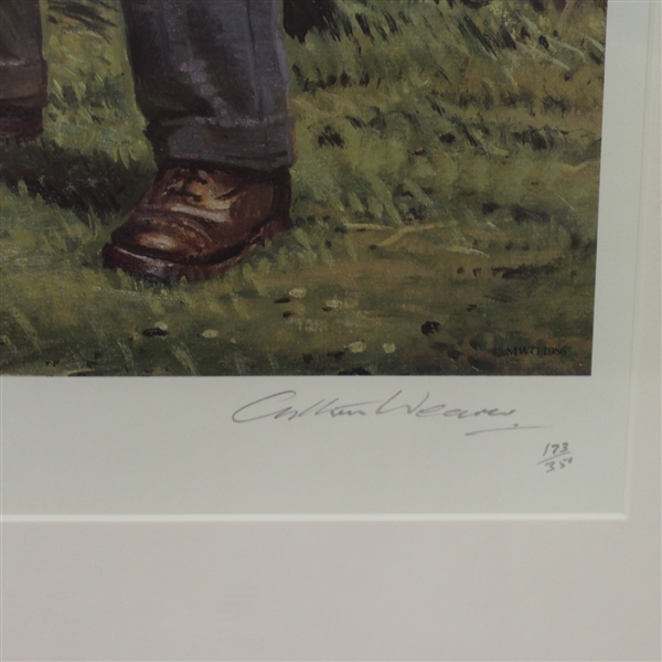 Old Tom Morris Painting- Limited Number 173/350- Framed