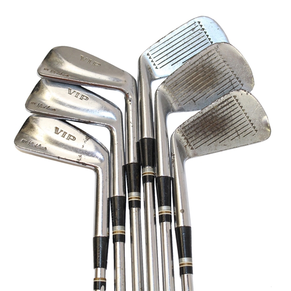 Jack Nicklaus' Personal Used 1970 MacGregor Irons - From Sweden's Volvo Open