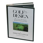 Robert Trent Jones Signed & Inscribed Golf by Design Book JSA ALOA