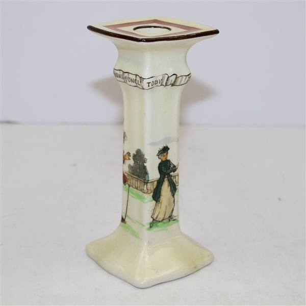 Royal Doulton Uncle Toby Candlestick- R. WAYNE PERKINS COLLECTION