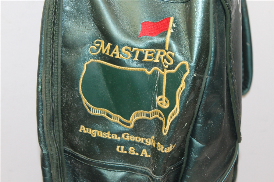 Masters Mizuno Green Golf Bag - Frank Christian Personal Augusta Bag