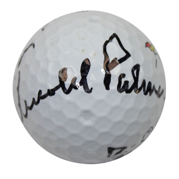 Arnold Palmer Signed Personal Used Golf Ball JSA FULL LETTER #Y26592