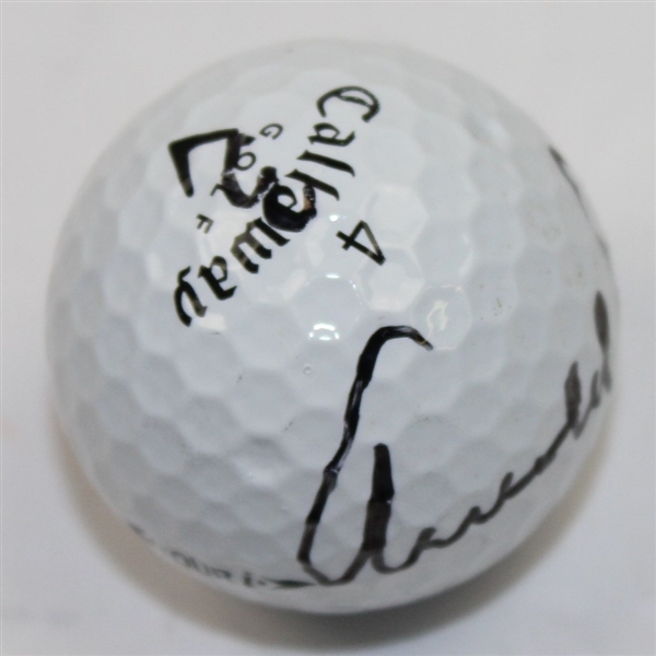 Arnold Palmer Signed Personal Used Golf Ball JSA FULL LETTER #Y26592