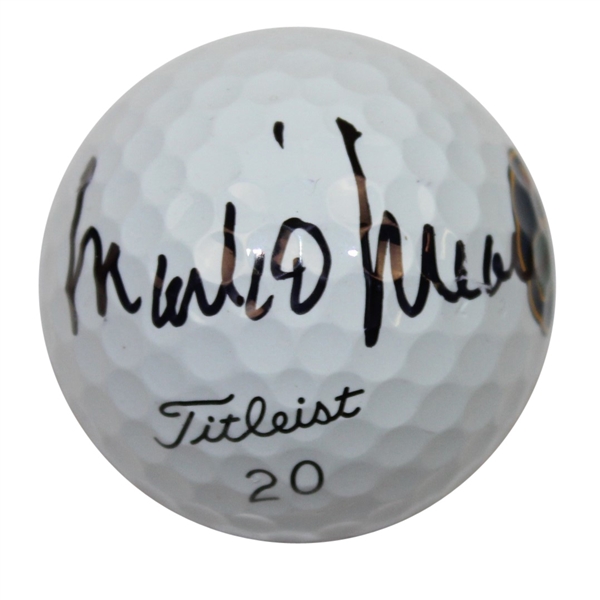 Mark O'Meara Signed Augusta National Member Logo Golf Ball JSA ALOA