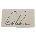 Arnold Palmer Signed Ballpoint Cut Signature JSA ALOA